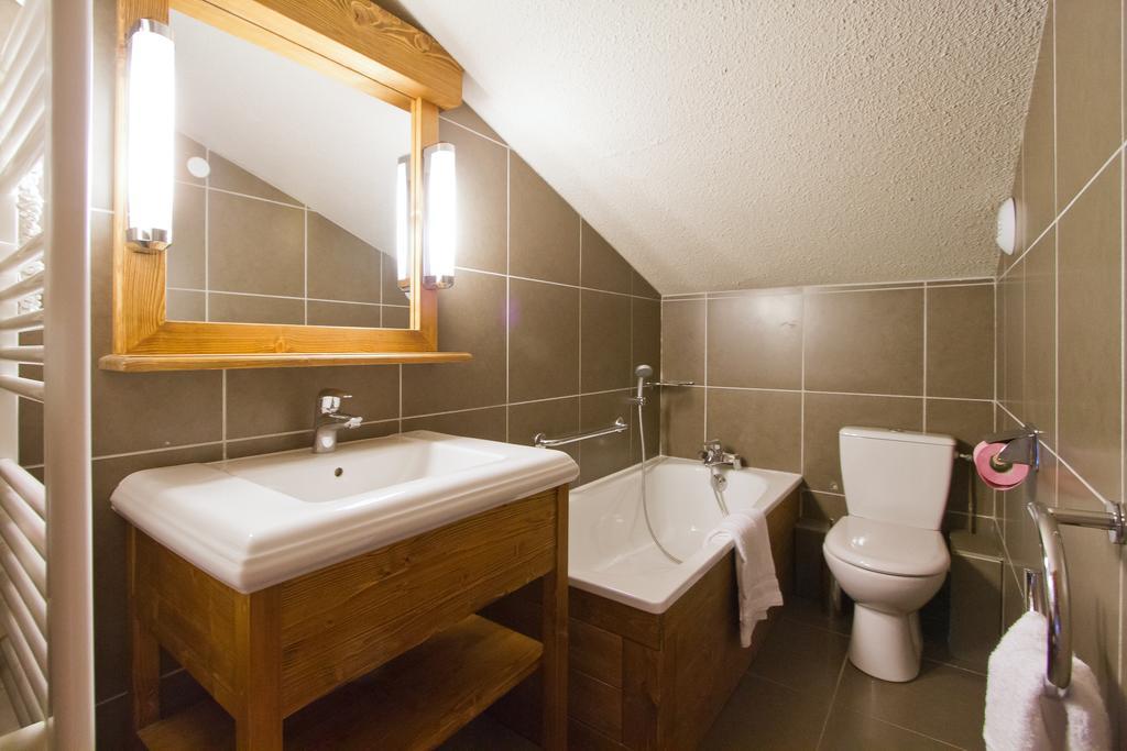 Vacanceole - Le Chalet De Montchavin Bellentre Bagian luar foto